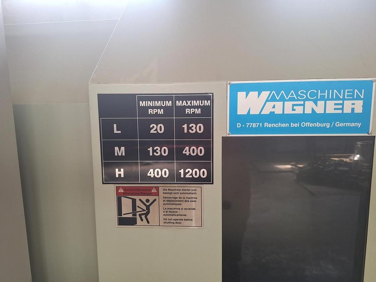 Used Wagner WDR 1000 CNC