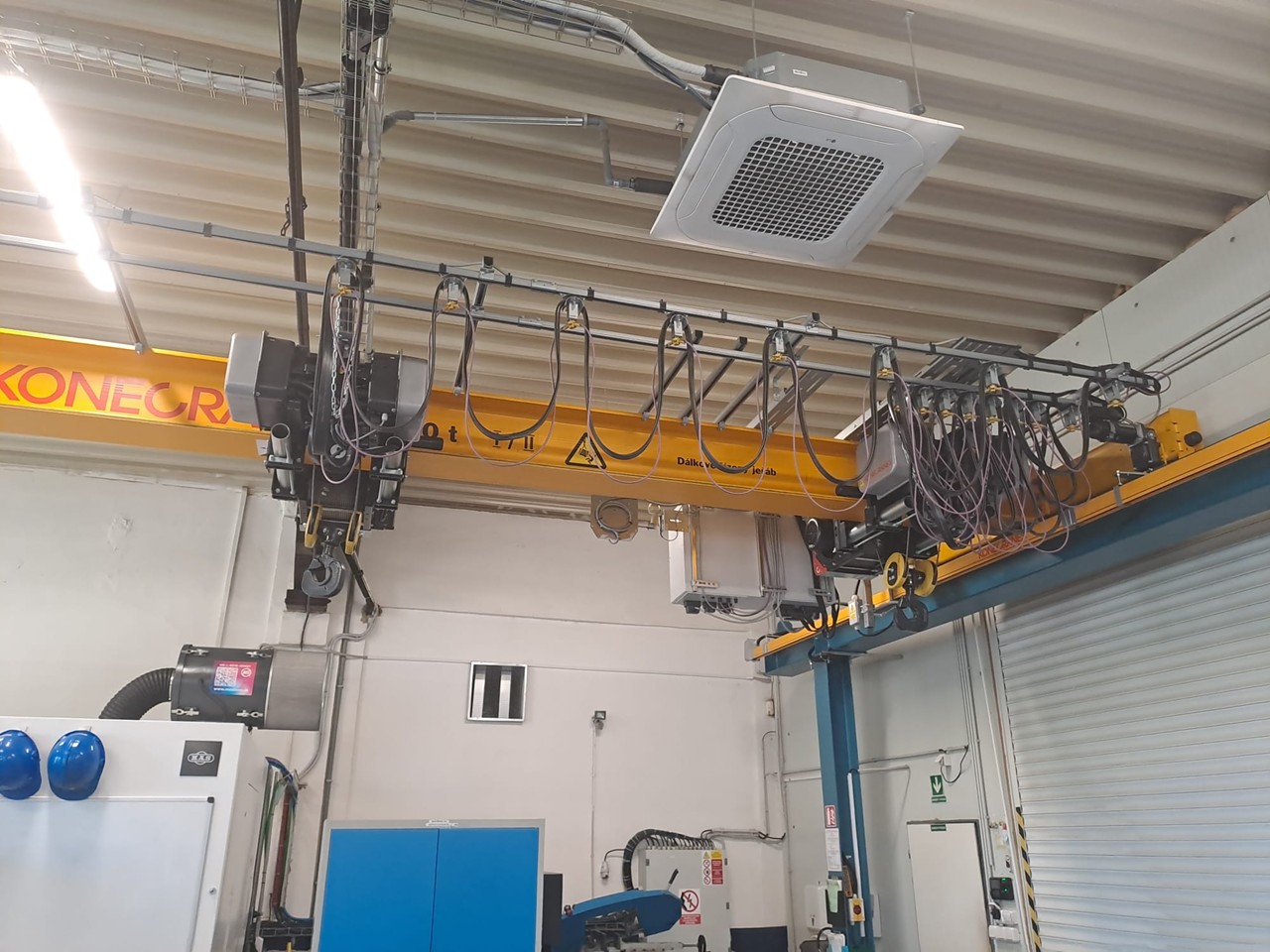 Mostový jeřáb KONECRANES CXTS5t I,II x 9.4 m