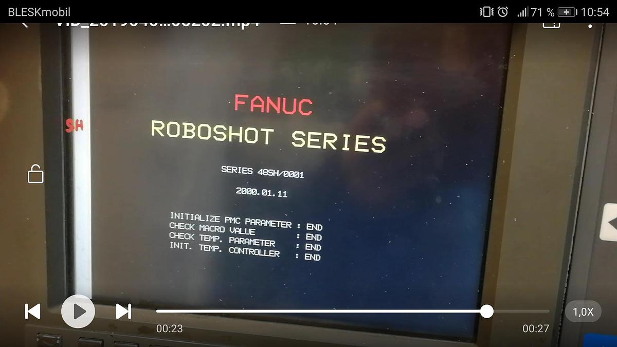Used FANUC ROBOSHOT A07B-0604-B