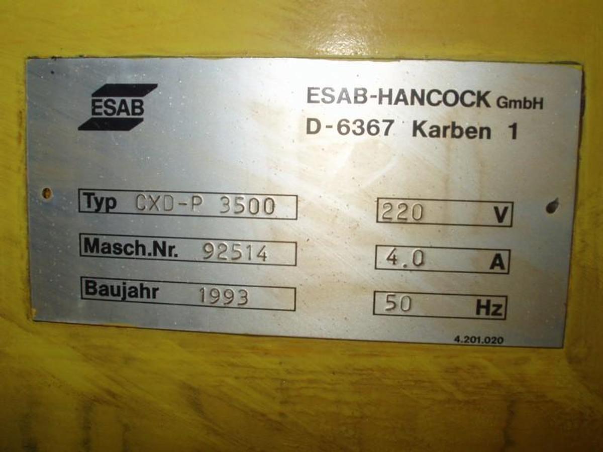 Used ESAB COMBIREX CXD-P 3500