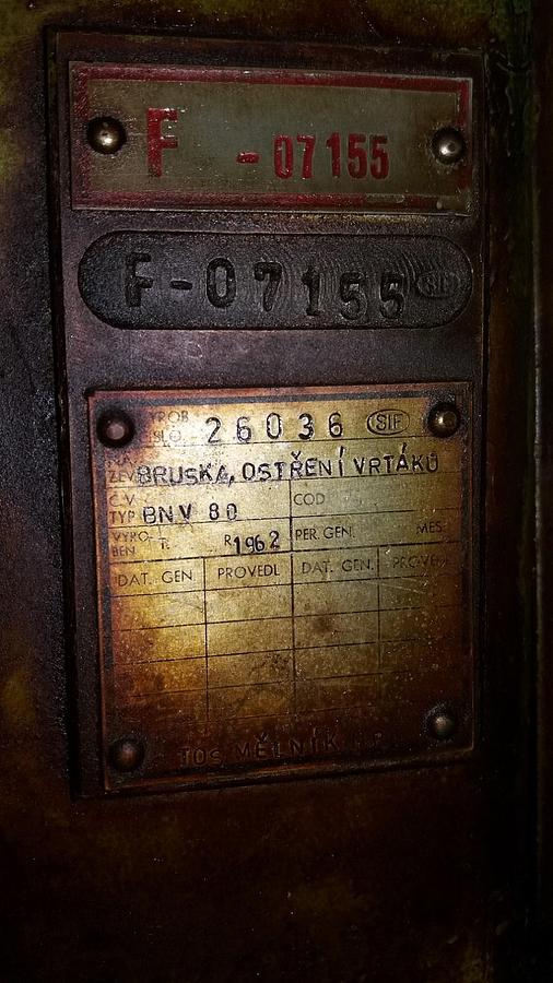Gebraucht TOS BNV 80
