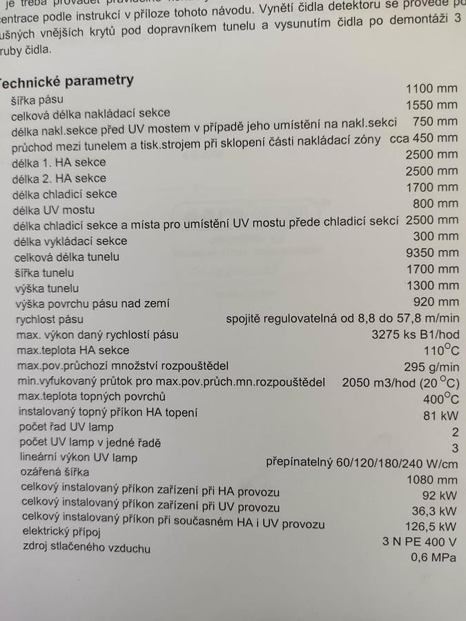 Použitý SPS VITESSA STAR G2