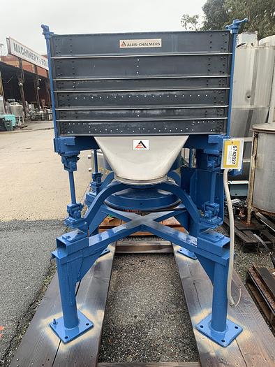 Used Screen, 36" X 36", S/st, 6-Deck, 3 HP, Gyratory, #S742027