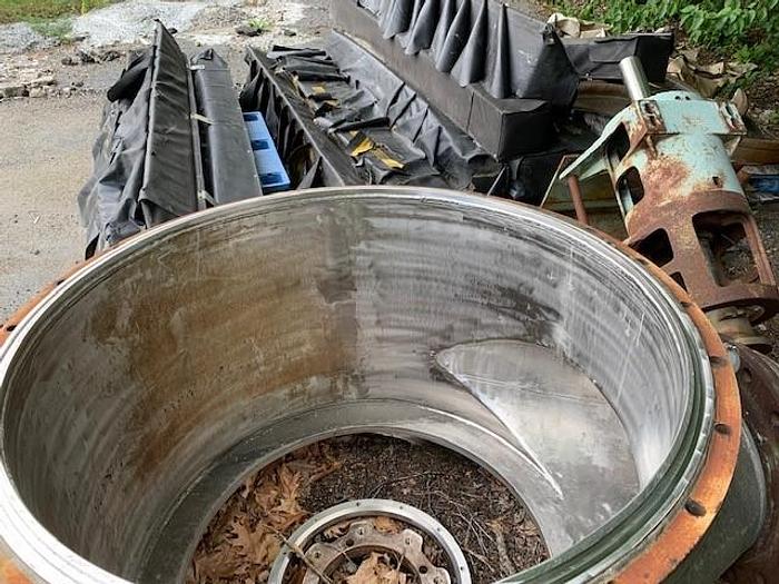 Used Black Clawson 36PSPH Pressure Screen, Slotted Basket #26009