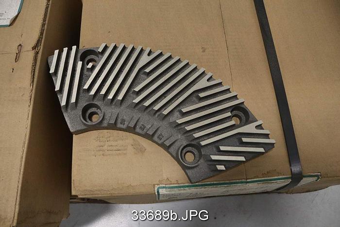 Unused Beloit DD4000 Refiner Complete Plate Set, 20" Disc #33689