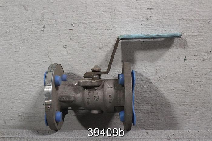 Used Neles Jamesbury 0.75" Manual Ball Valve, 3/4 5150 31 3600 TT #39409