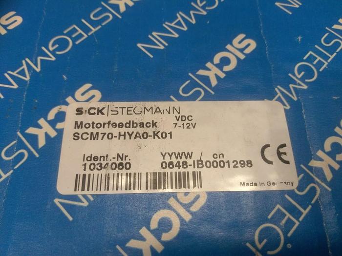 Motorfeedback SCM70-HYA0-K01, Sick Stegmann, neu