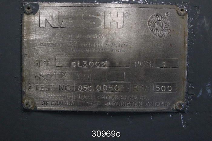 Used Nash CL3002 Vacuum Pump #30969