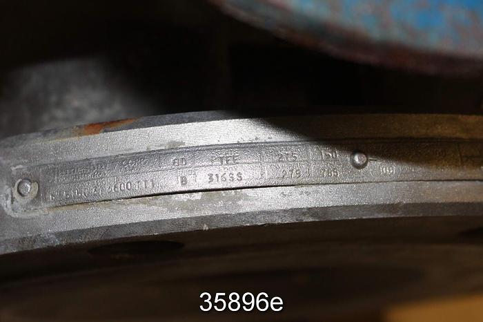 Used Jamesbury 6" Ball Control Valve, 6 5150 31 3600 TT1 #35896