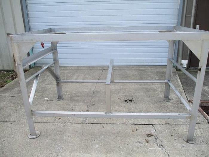 Used Angle Frames; 3" Angle Stainless, 80" x 45" frames only