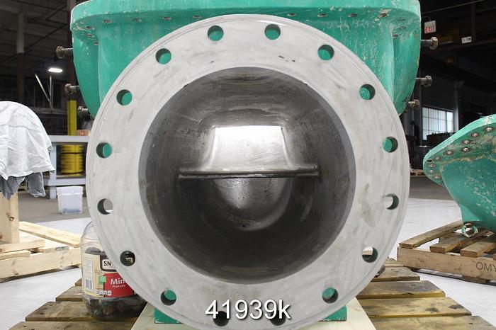 Used Sulzer ZPP32-400 Split Case Pump, SS Casing, 7-Vane 18.25" Impeller #41939