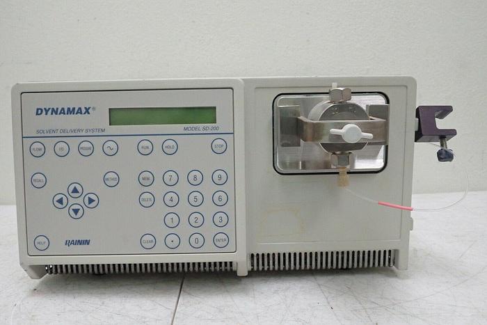 Used Dynamax Rainin Model SD-200 Pump Solvent Delivery System