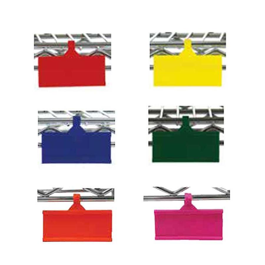 Shelf Tags – Snap/Release (Yellow)