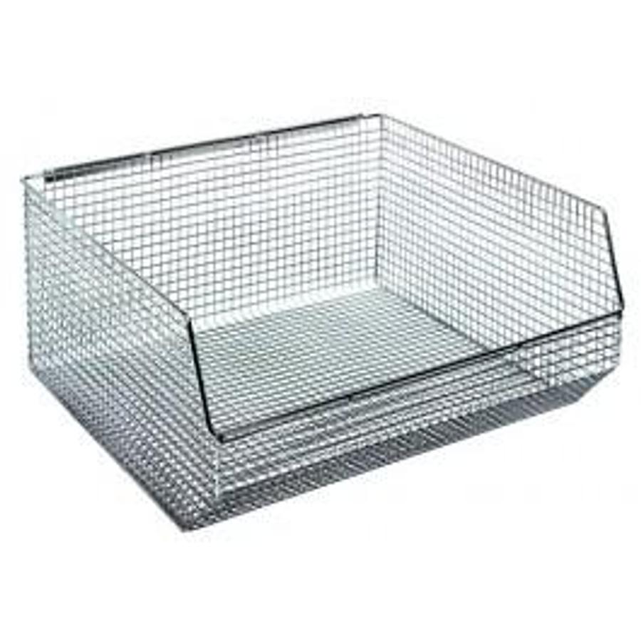 Fine Mesh Hanging Wall Bin, 16-1/4″W x 14-1/2″L x 7″H