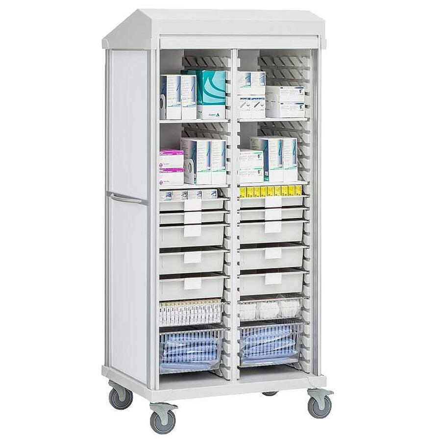 ENT/Neuro Cart, Double Column, Mobile