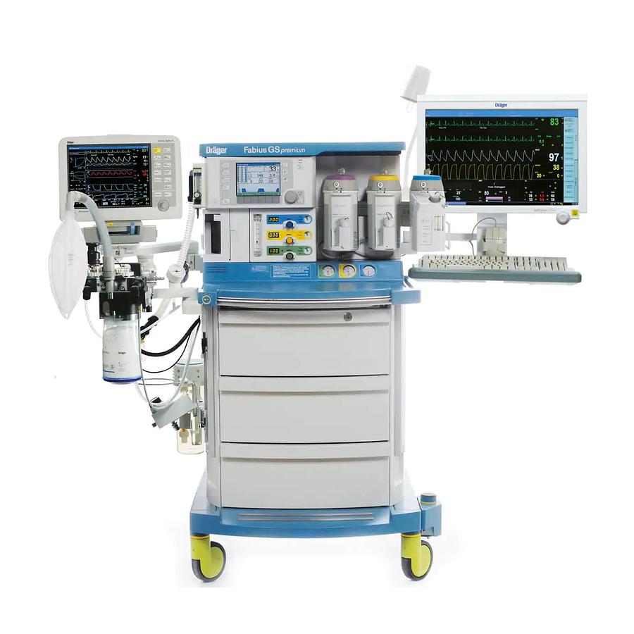 Used Drager Fabius GS Premium Anesthesia Machine