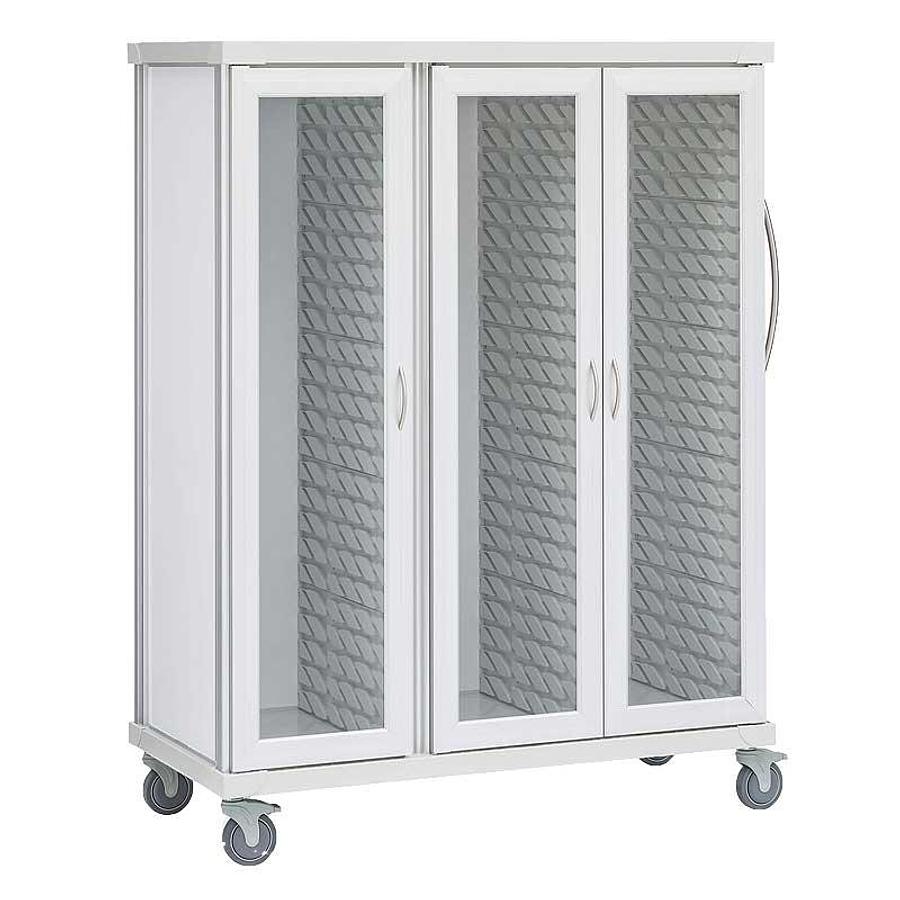 Three Column Supply Cart, Mobile, Non-Configured
