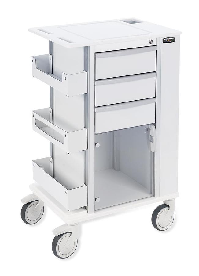 Rolling Storage Cart with 5″ Casters
