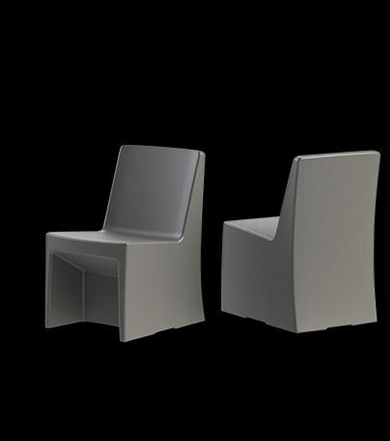 Armless chair