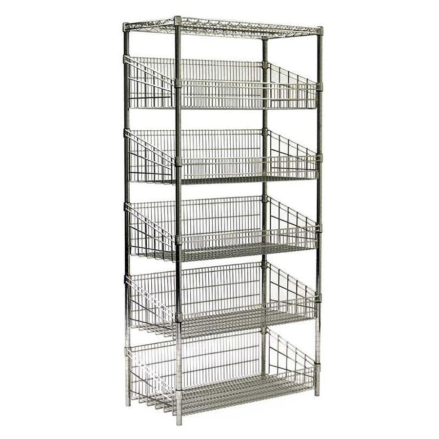 Combination Shelving Unit, 24″ x 60″ x 80″, 1F5B