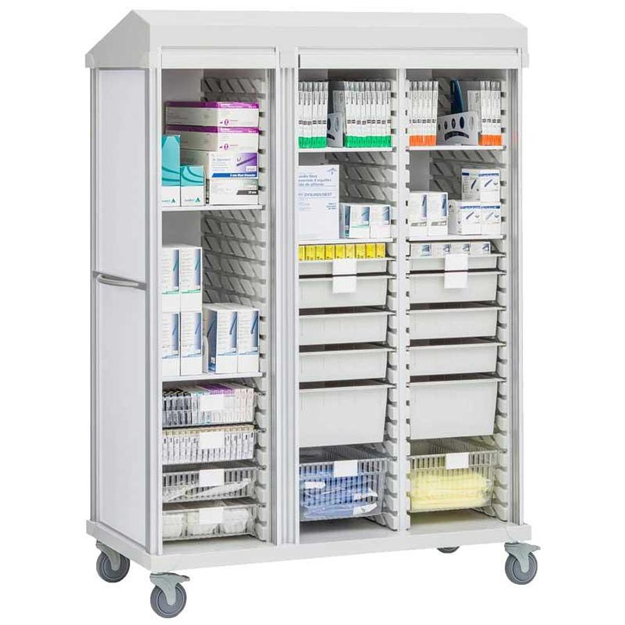 Three Column Ortho-Cast Cart, Mobile
