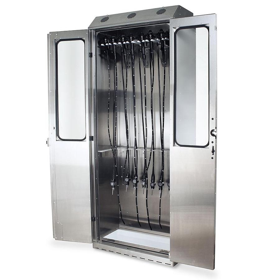 Scope Drying Cabinet, Stainless Steel, 16 Scope Capacity