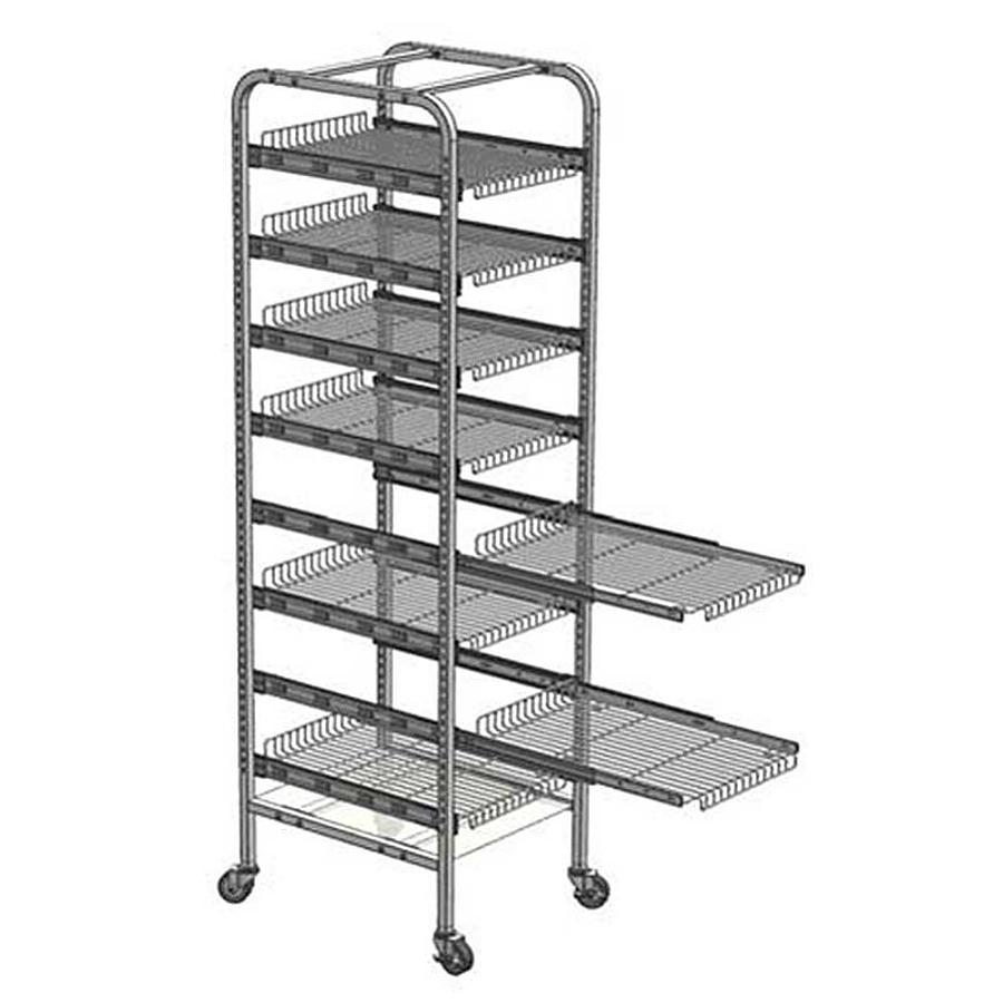 Q-Tower, Single w/(8)Shelves