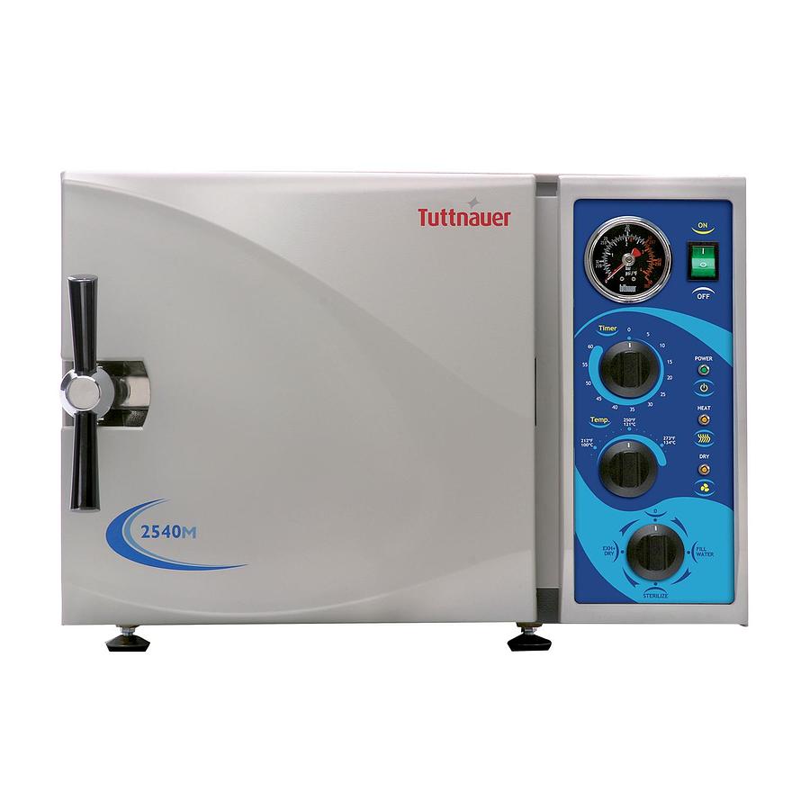 Used Tuttnauer 2540M Manual Autoclave