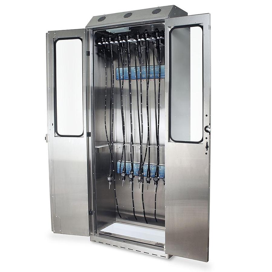 Scope Drying Cabinet, Stainless Steel, 15 Scope Capacity with Dri-Scope Aid