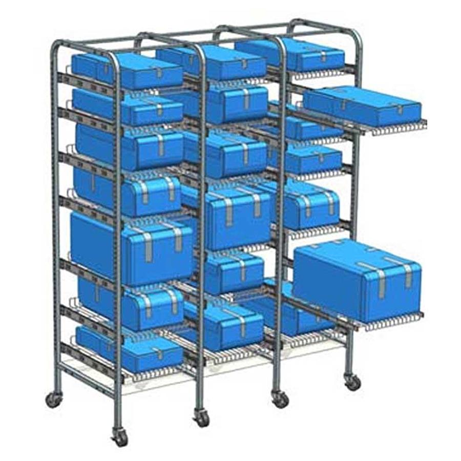 Q-Tower, Triple w/(21)Instrument Shelves