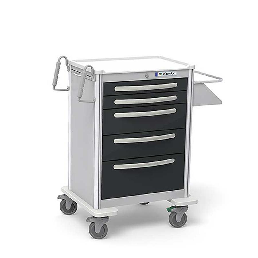 5 Drawer Tall Cast Cart