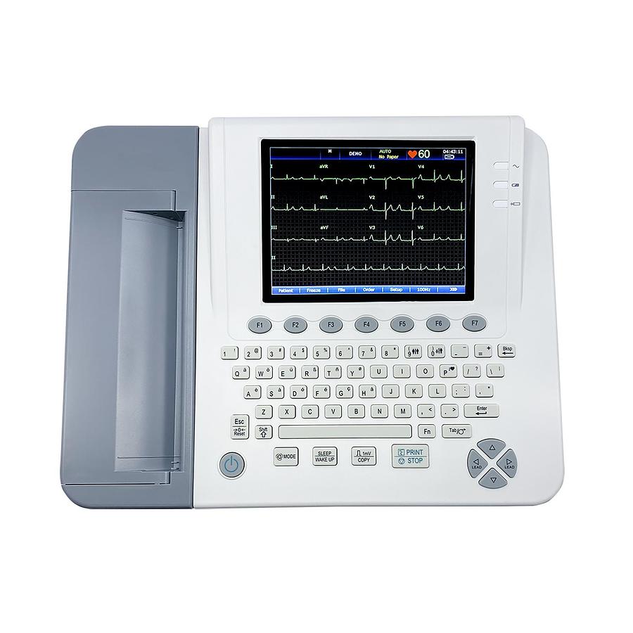 Used Edan SE-1200EB EKG Machine