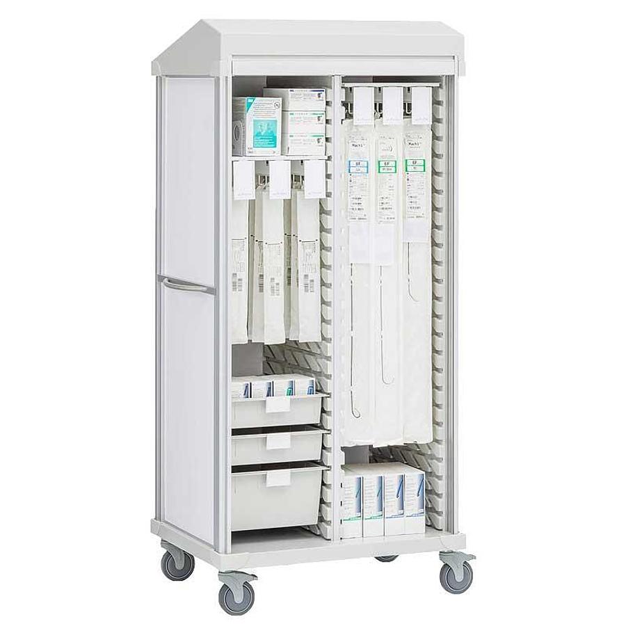 Long and Short Catheter Cart, Double Column, Mobile