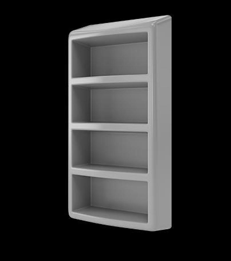 4-shelf storage unit