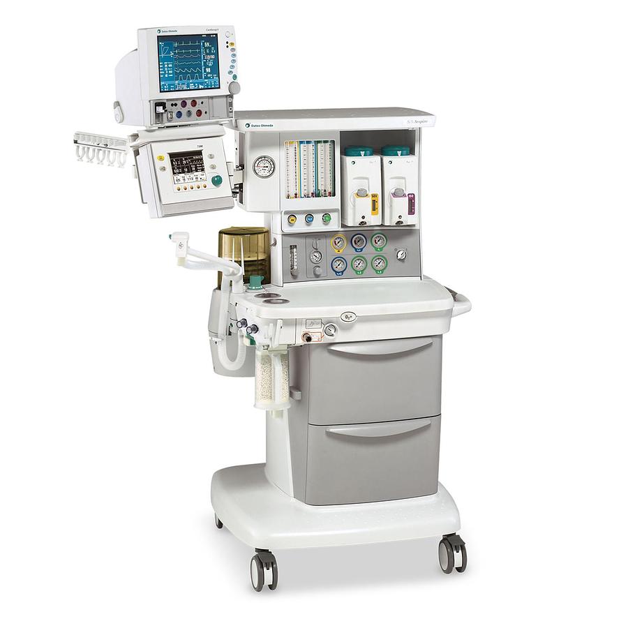 Used GE Aespire S5 Anesthesia Machine with 7900 Smartvent