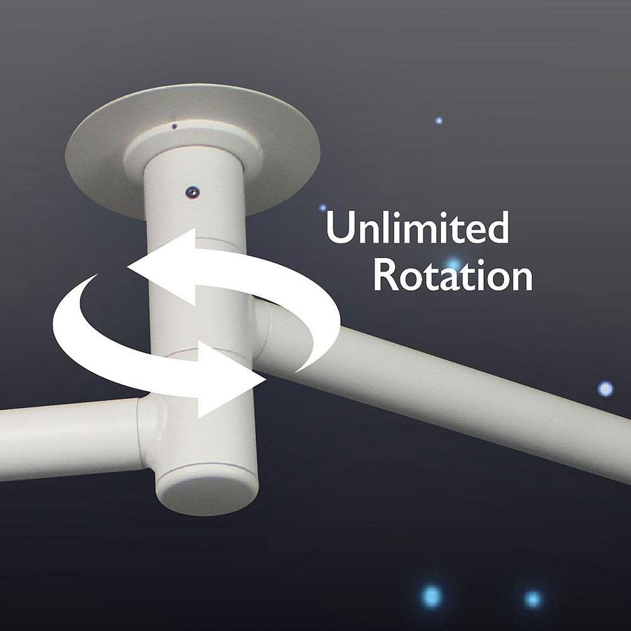 Galaxy 4×4 Single Ceiling Mounted Light