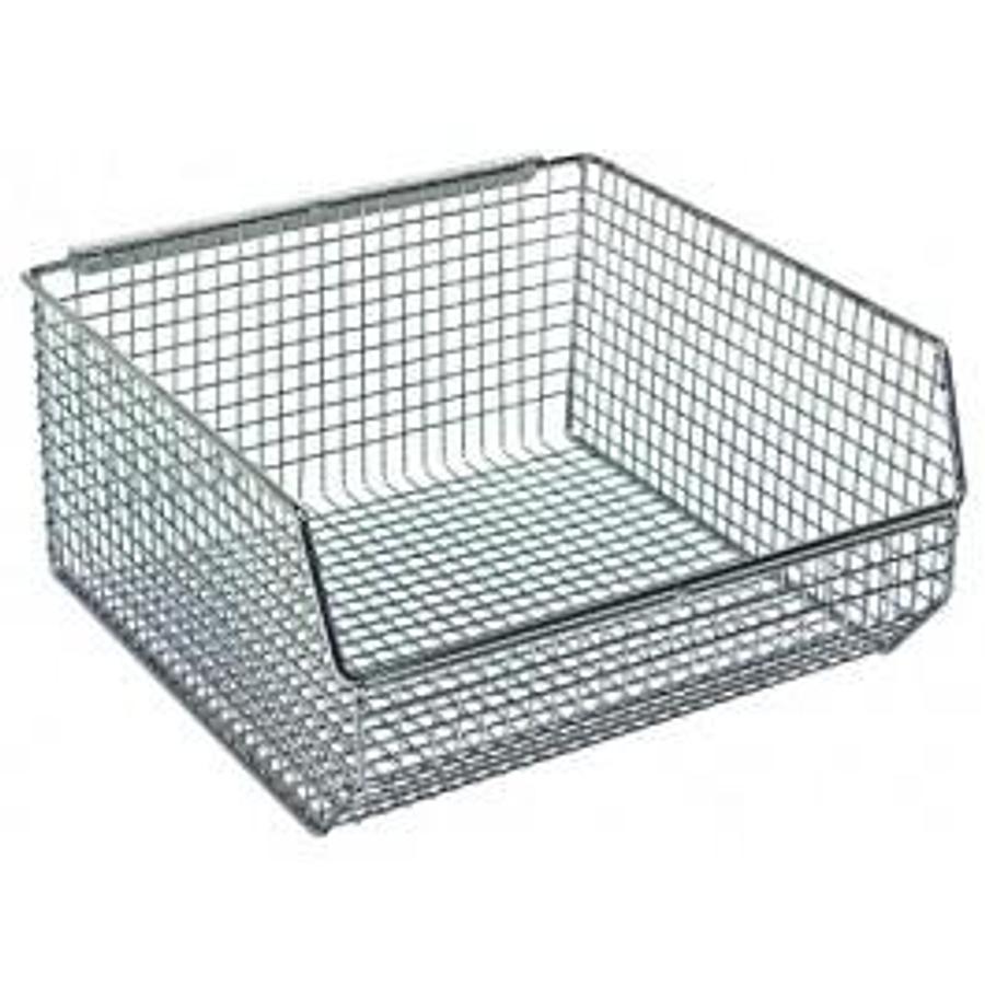 Fine Mesh Hanging Wall Bin, 11″W x 10-3/4″L x 5″H