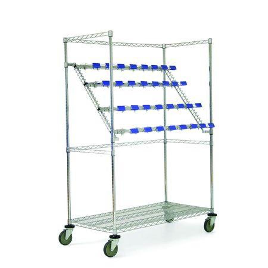 Catheter Storage Mobile Shelving Unit 24″ x 48″ x 69″