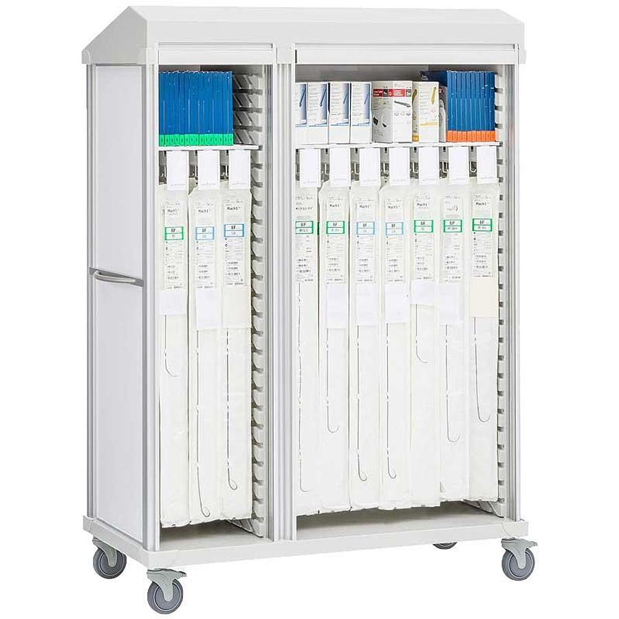 Three Column Catheter Cart, Mobile