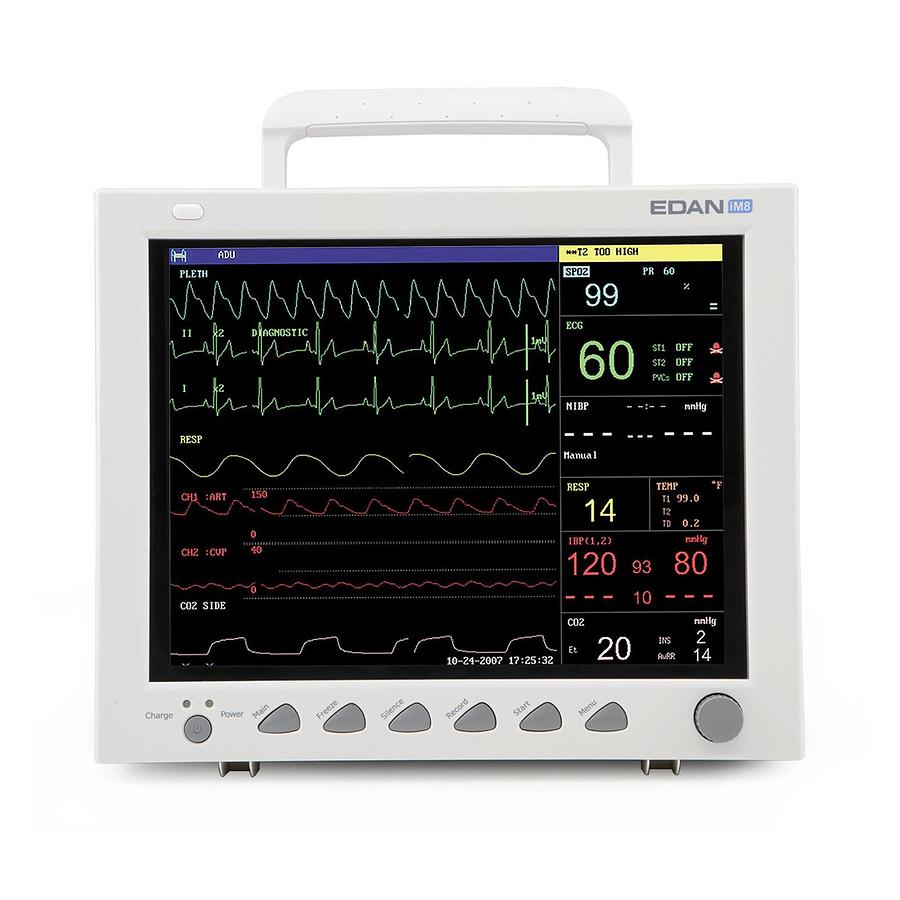 Used Edan iM8 Patient Monitor