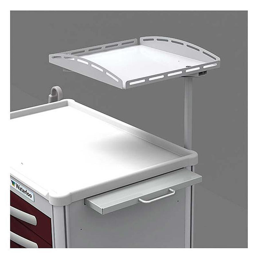 Swiveling Monitor Shelf for Steel Cart