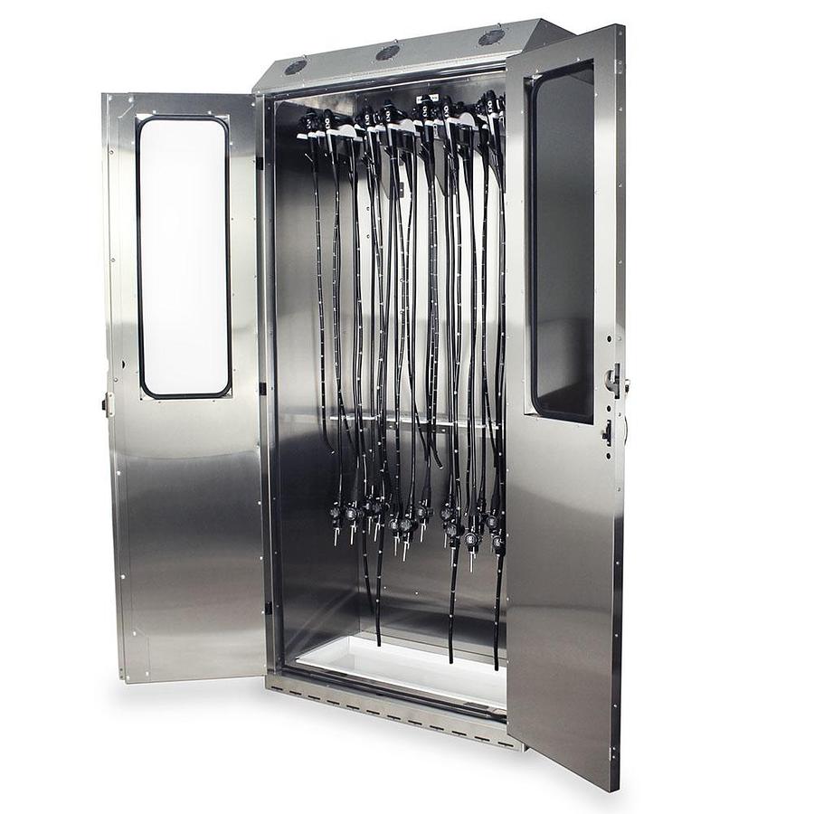 Scope Drying Cabinet, Stainless Steel, 16 Scope Capacity