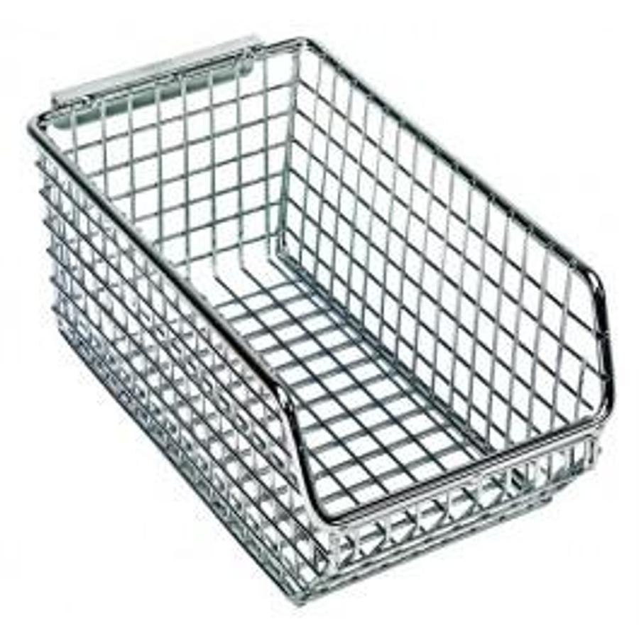 Fine Mesh Hanging Wall Bin, 4-1/4″W x 7-1/4″L x 3″H