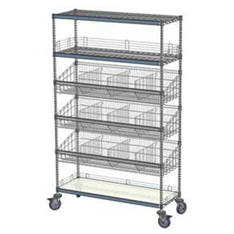 Combination Shelving Unit, 24″ x 48″ x 80″, 3F3B
