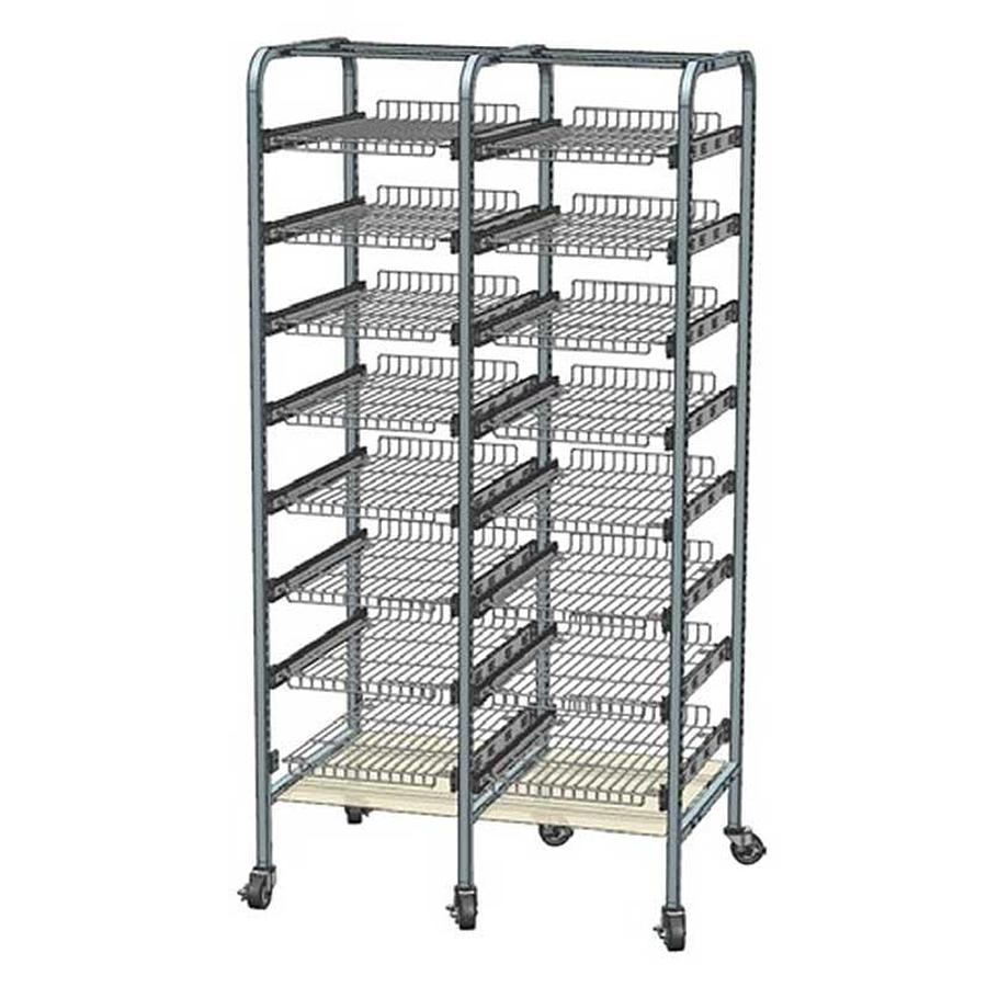 Q-Tower, Double Column w/(16)Shelves