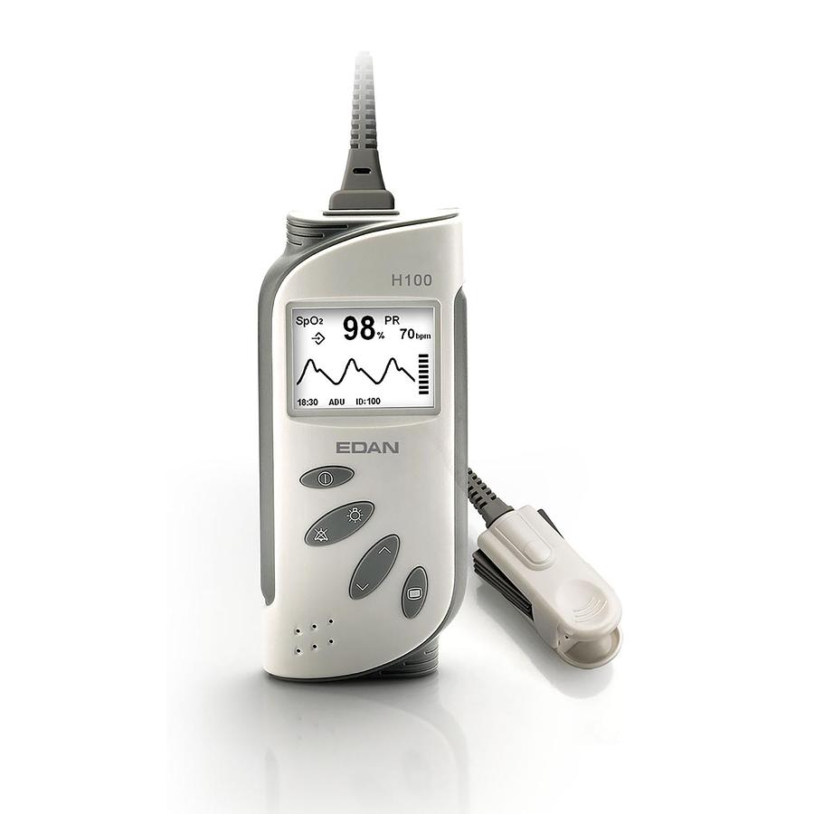 Used Edan H100B Pulse Oximeter