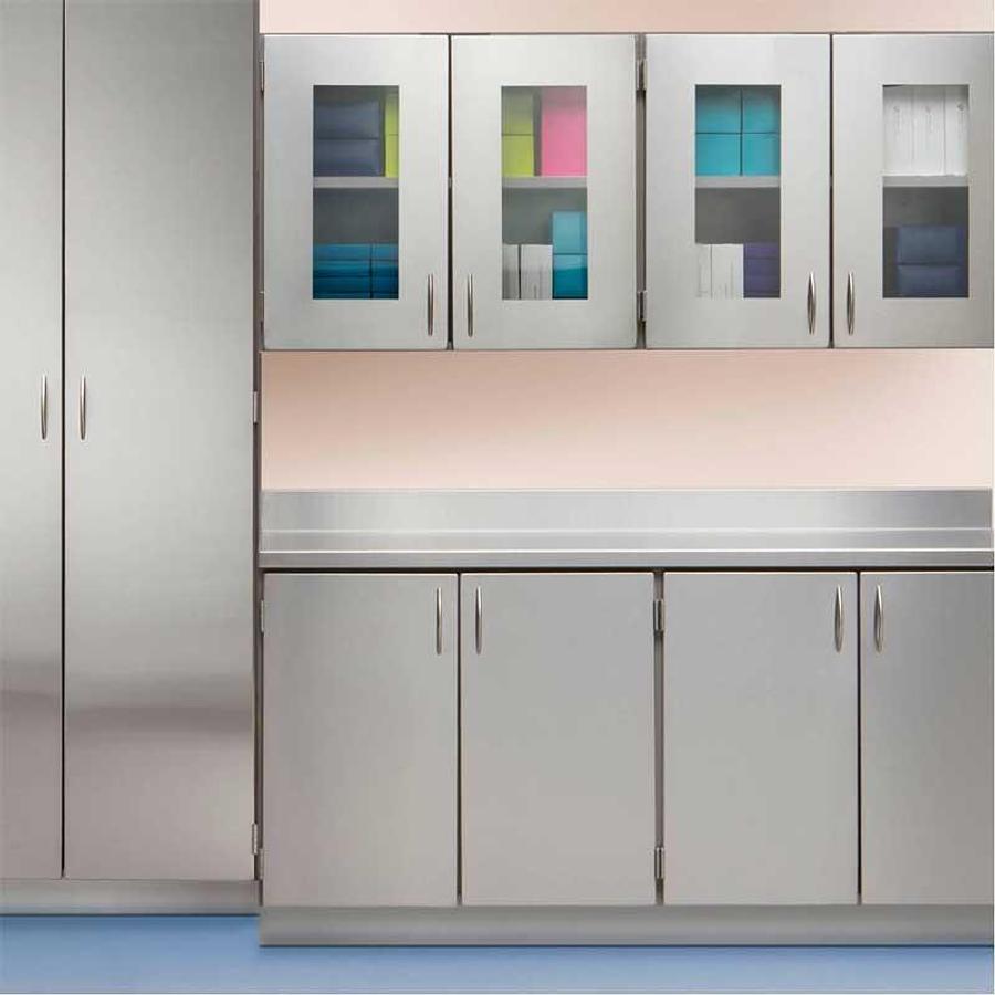 Stainless Steel Lower and Upper Cabinets (Custom)