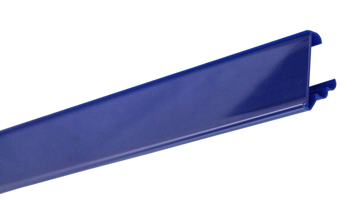 3-Position Wire Shelf Label Holder, 60″