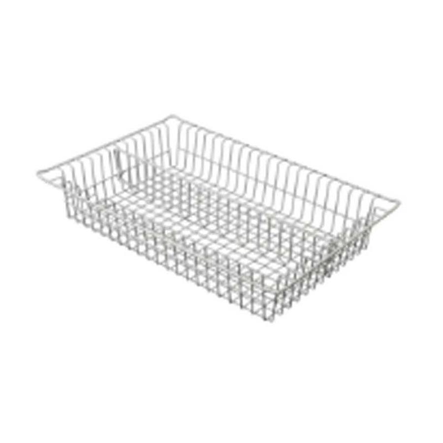 Medical Storage Cart Vertically Divided Wire Basket, 5″D