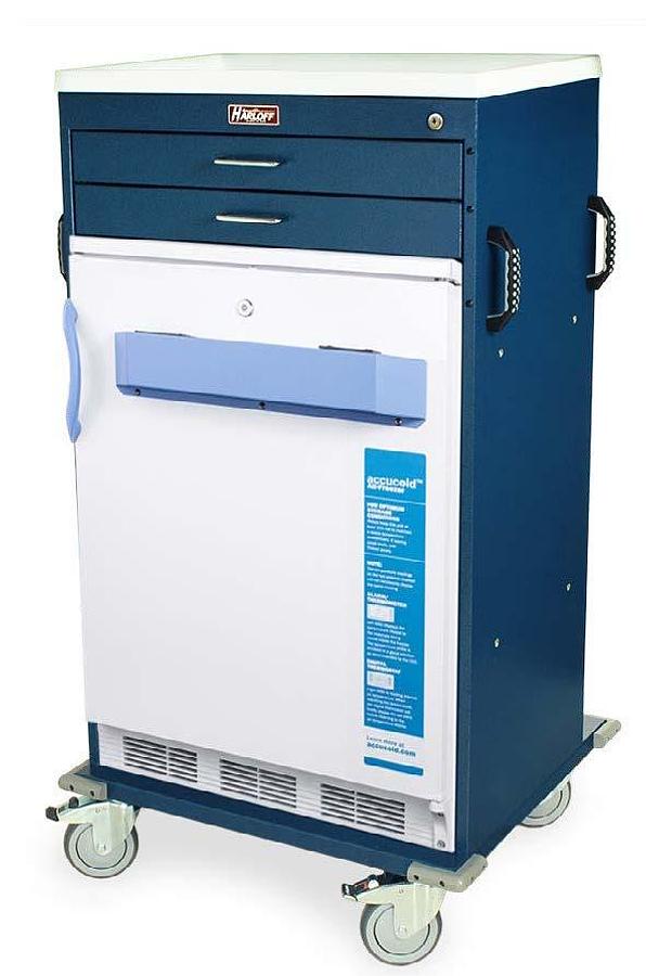Mobile Vaccine Cart w/Freezer